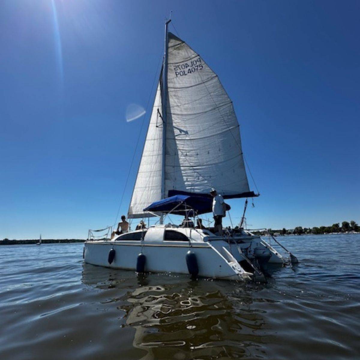 Rejs katamaranem | Zalew Zegrzyński (Warszawa)