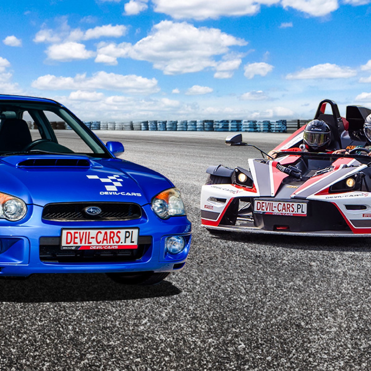 Pojedynek KTM X-Bow vs Subaru Impreza STI | Wiele lokalizacji | DEVIL-CARS