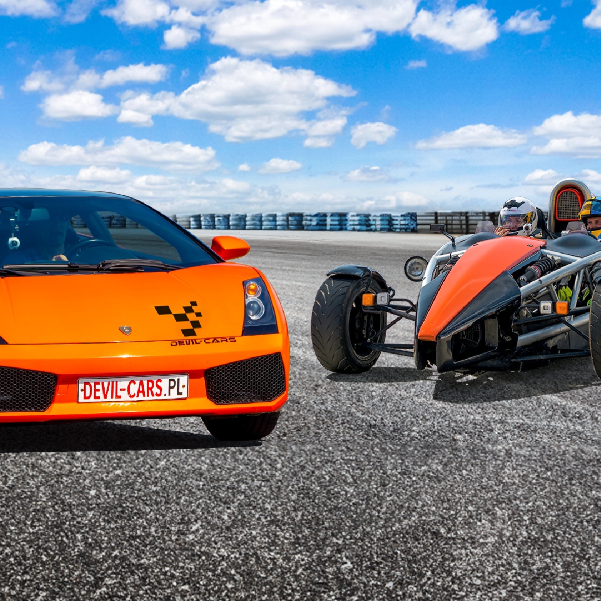 Pojedynek Lamborghini vs. Ariel Atom | Wiele lokalizacji | DEVIL-CARS