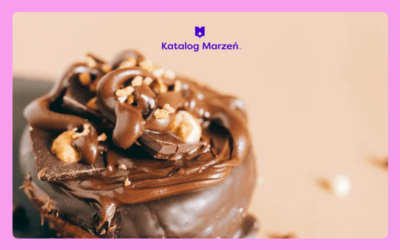 Pączek z czekoladą i dodatkami - Tłusty czwartek