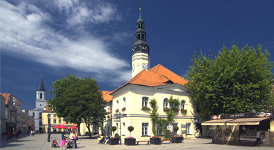 Zielona Góra - Widok na Stare Miasto