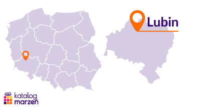 Lubin - mapka