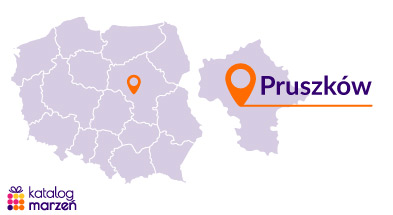 Pruszków na mapie
