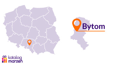 Bytom - mapka