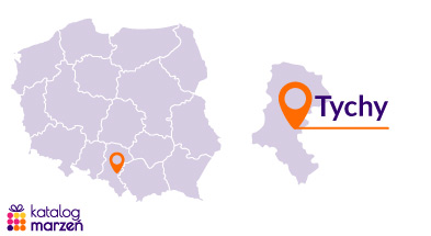 Tychy - mapka