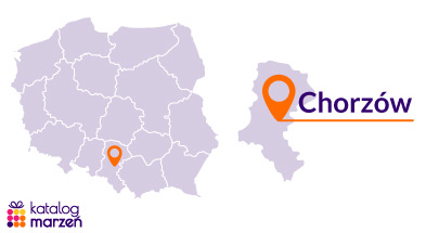 Chorzów - mapka