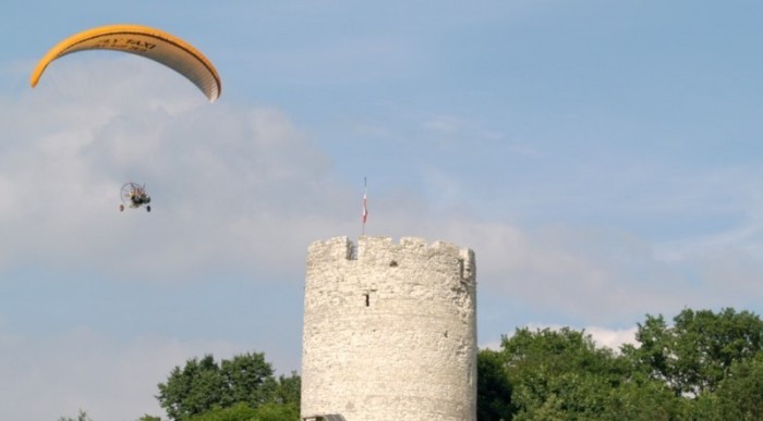 Lot motoparalotnią | Lublin (Kazimierz Dolny)