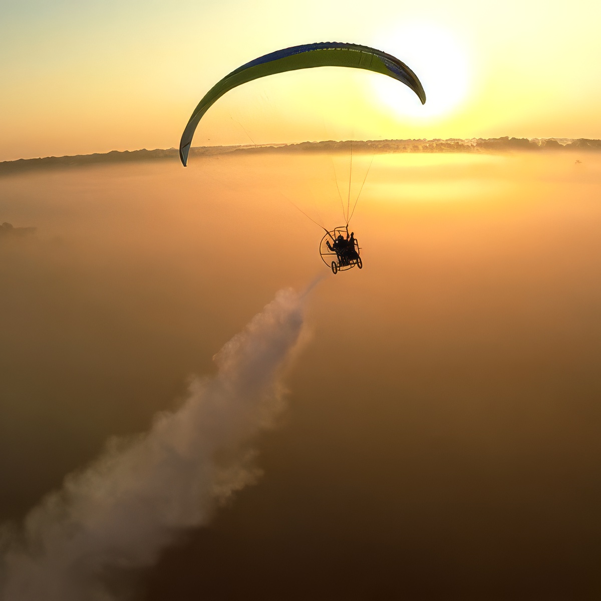 Lot motoparalotnią | Kraków (Grabie)