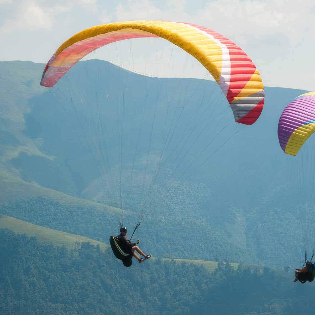 Lot paralotnią we dwoje | Łódź (Łęki Kościelne)