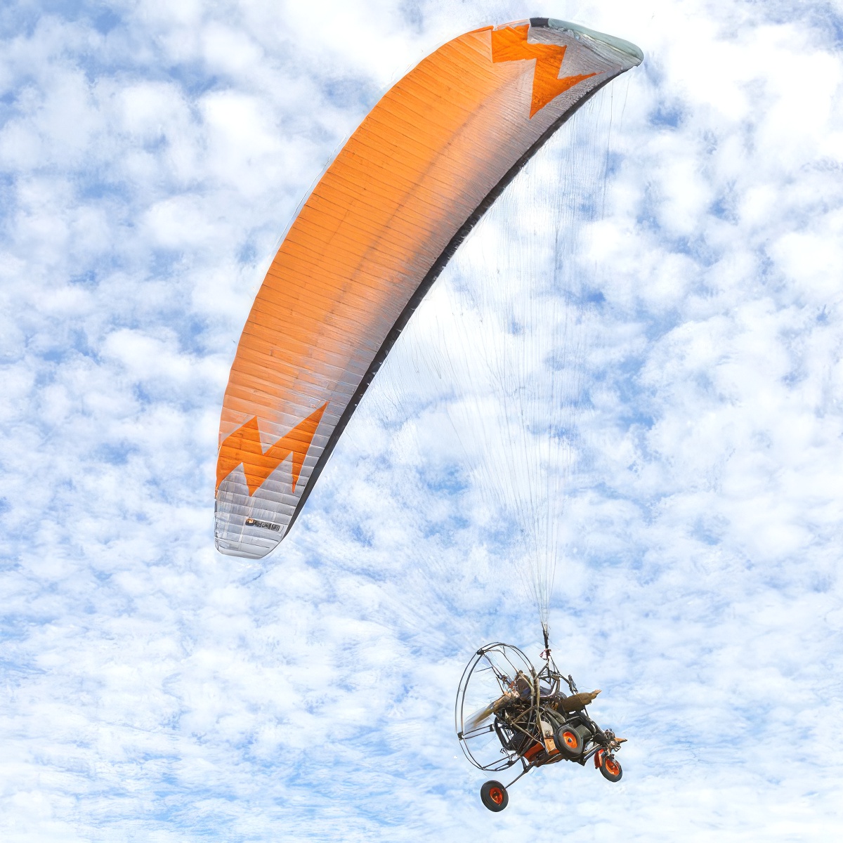 Lot motoparalotnią | Lublin (Samoklęski)