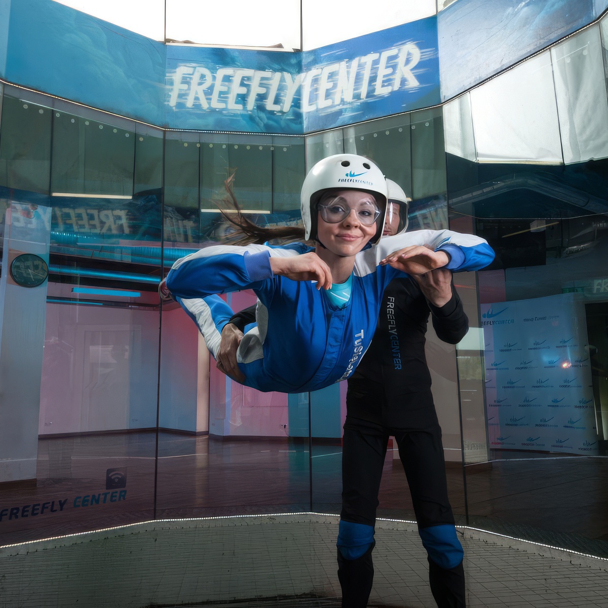 Lot w tunelu aerodynamicznym | Leszno