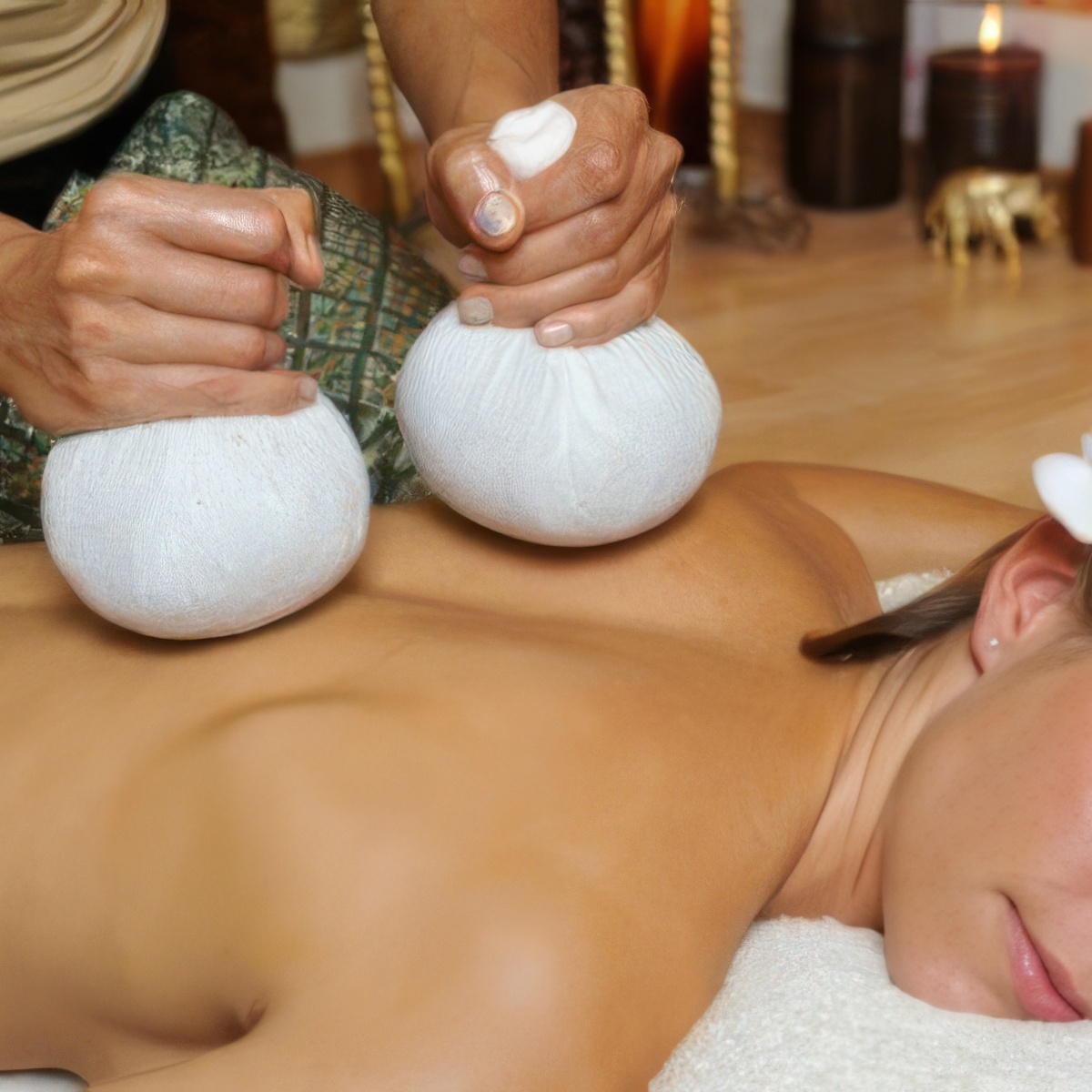 Masaż stemplami | Kraków | Instytut Shintai DAY SPA