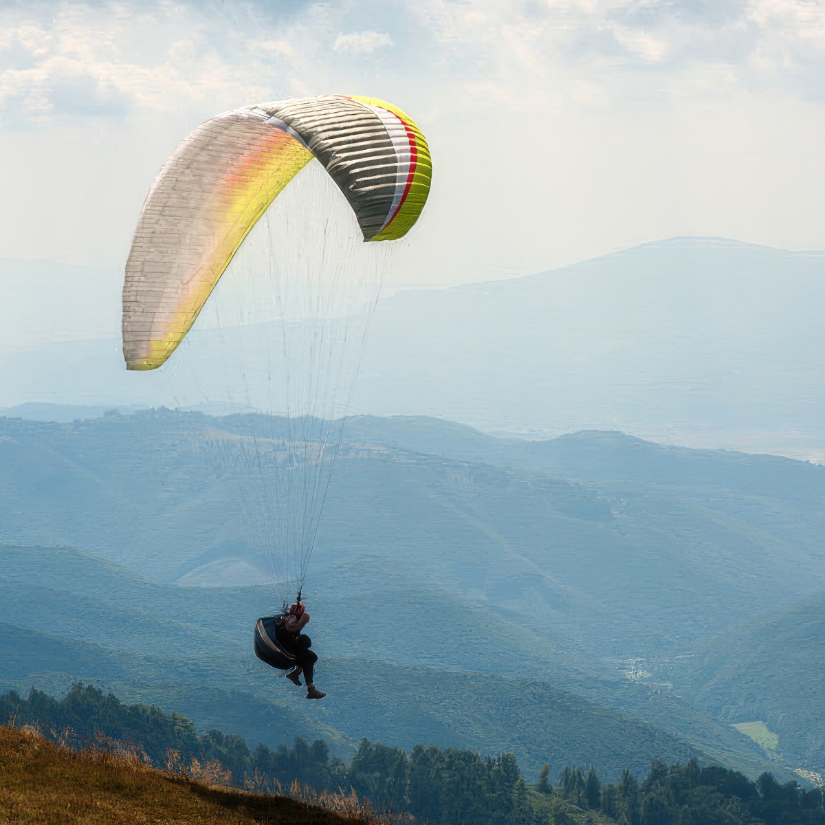 Lot paralotnią na prezent | Łódź (Łęki Kościelne)