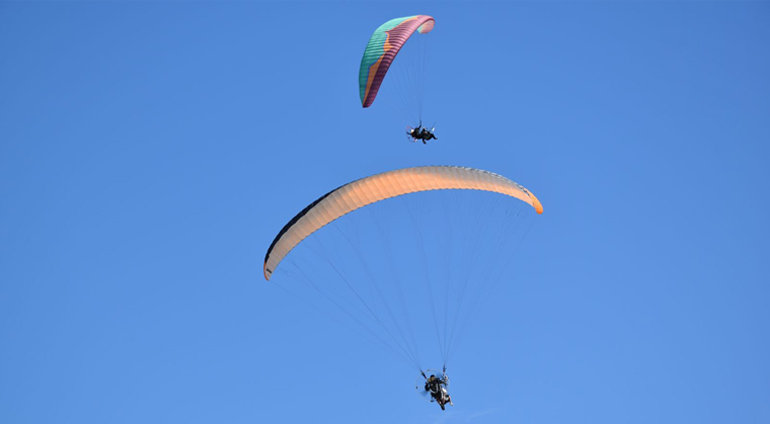 Lot motoparalotnią dla dwojga | Kazimierz Dolny