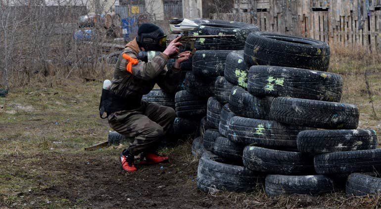 Paintball dla 4 osób | Białystok