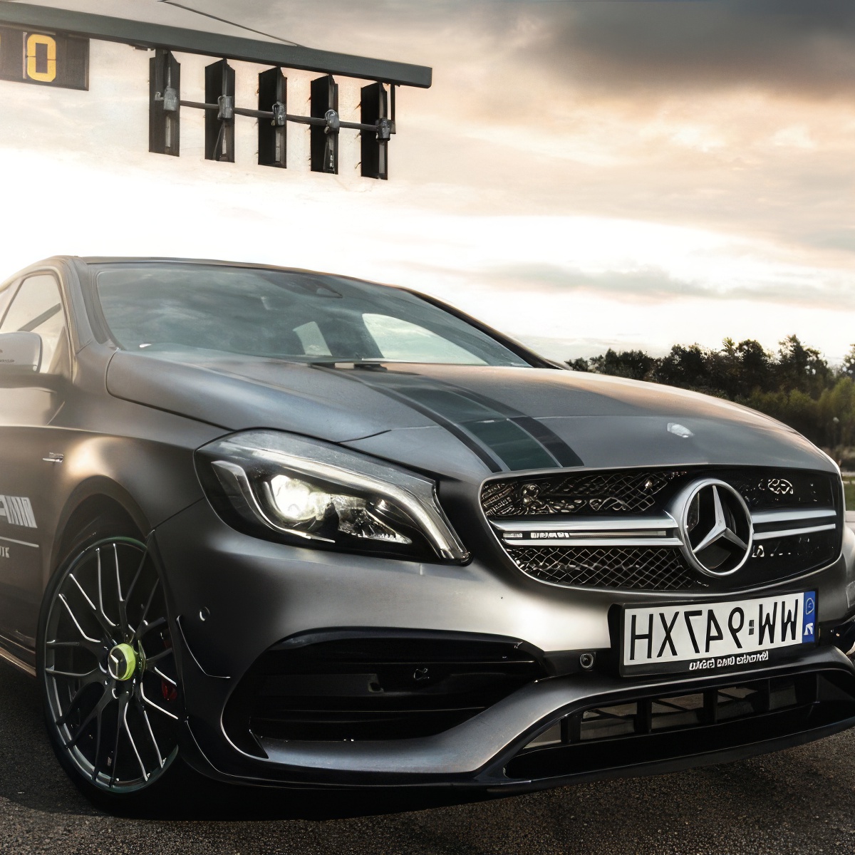 Jazda Mercedesem - AMG A 45 | Tor Kielce | SJS