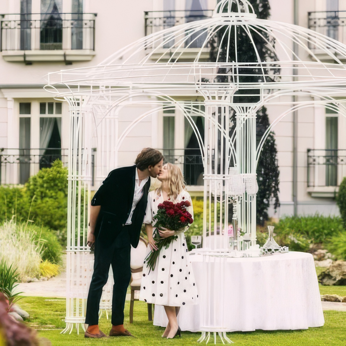 Romantyczna kolacja w ogrodzie | Piekary Śląskie | Rezydencja Luxury Hotel****