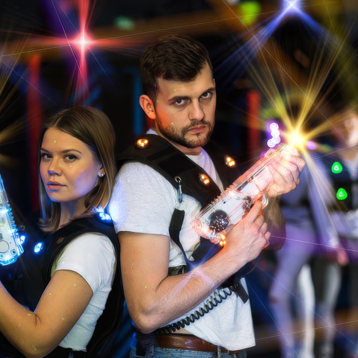 Paintball laserowy dla grupy | Białystok