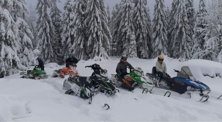 Jazda skuterem śnieżnym | Żywiec (Beskid Żywiecki)