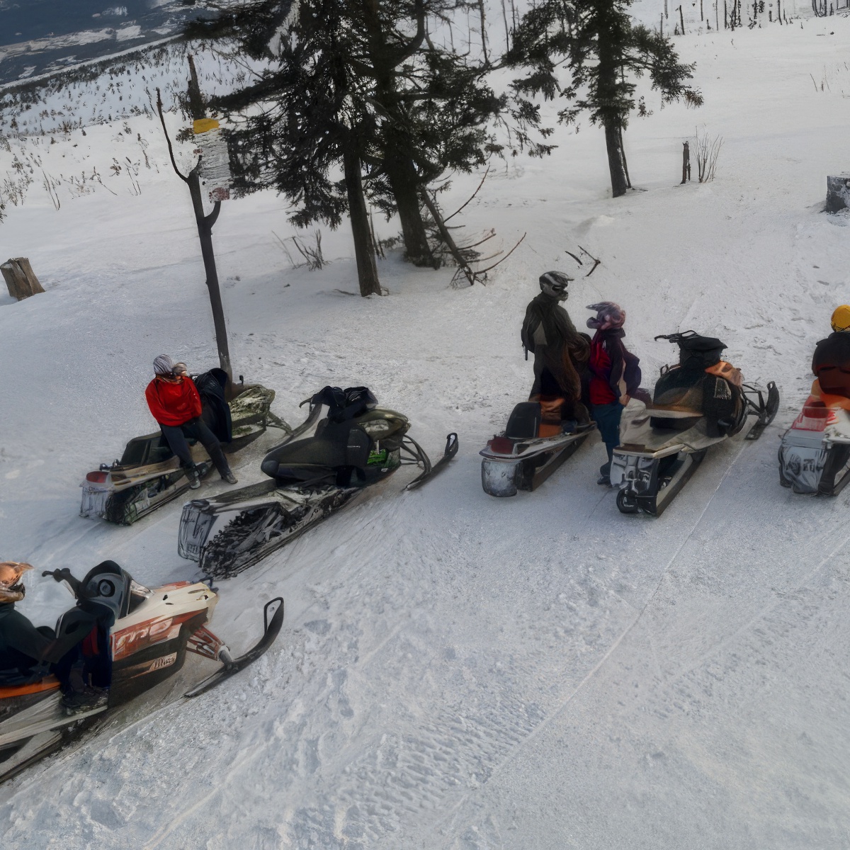 Jazda skuterem śnieżnym | Żywiec (Beskid Żywiecki)