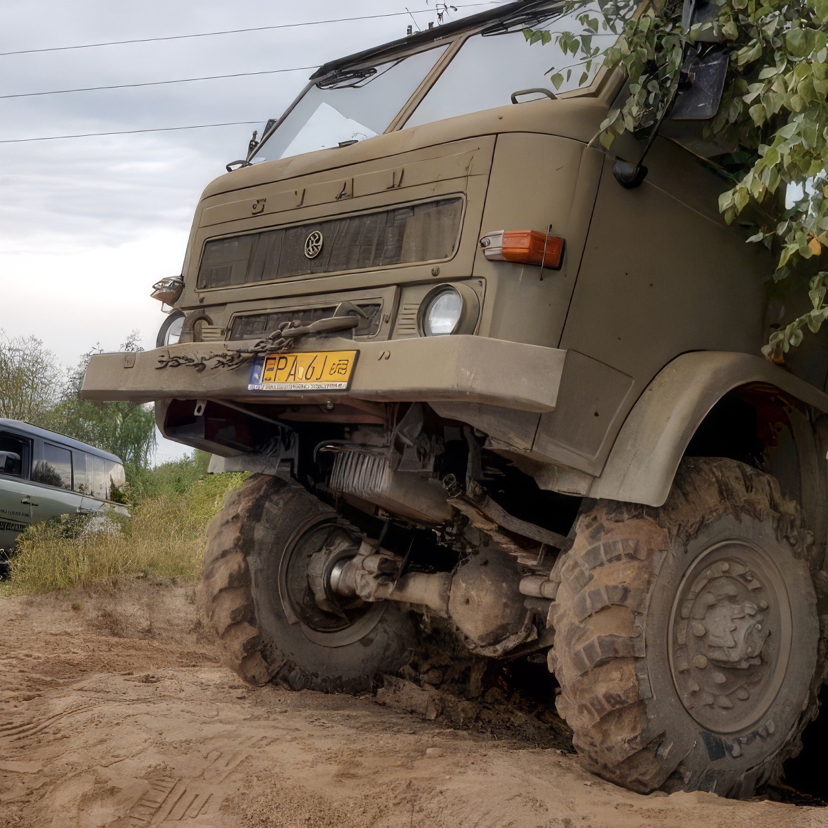 Militarne emocje na pokładzie pojazdu wojskowego | Łódź (Nowa Gadka)