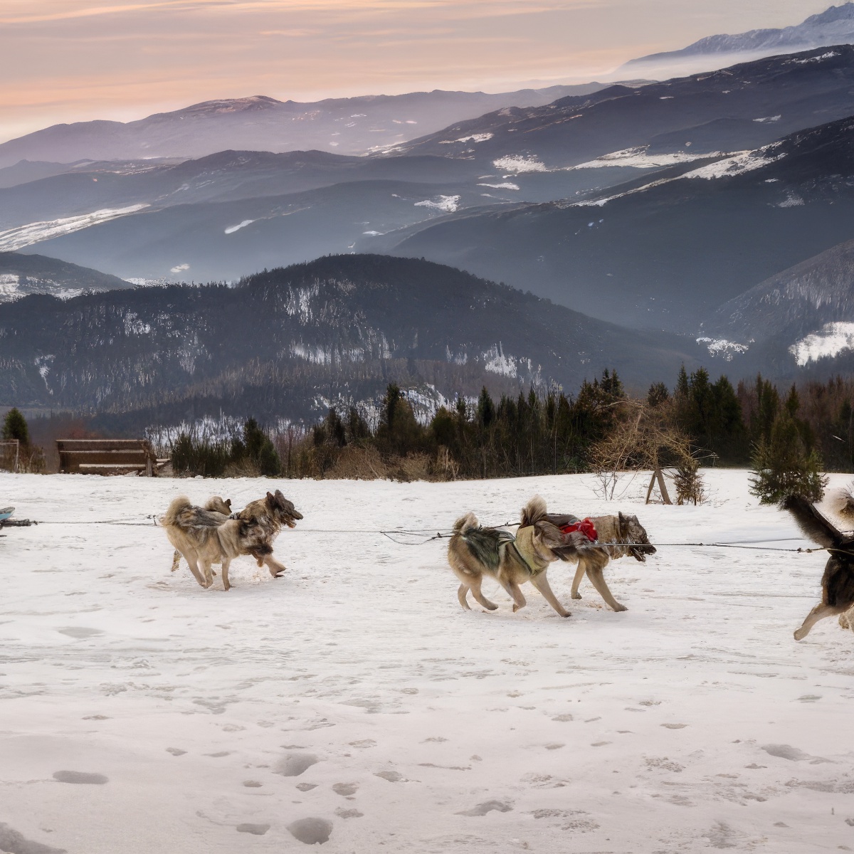 Jazda psim zaprzęgiem | Limanowa | Skylos
