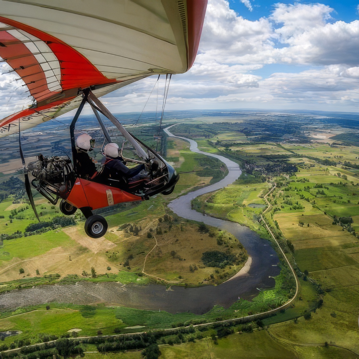 Lot motolotnią | Gorzów Wielkopolski (Wysoka)