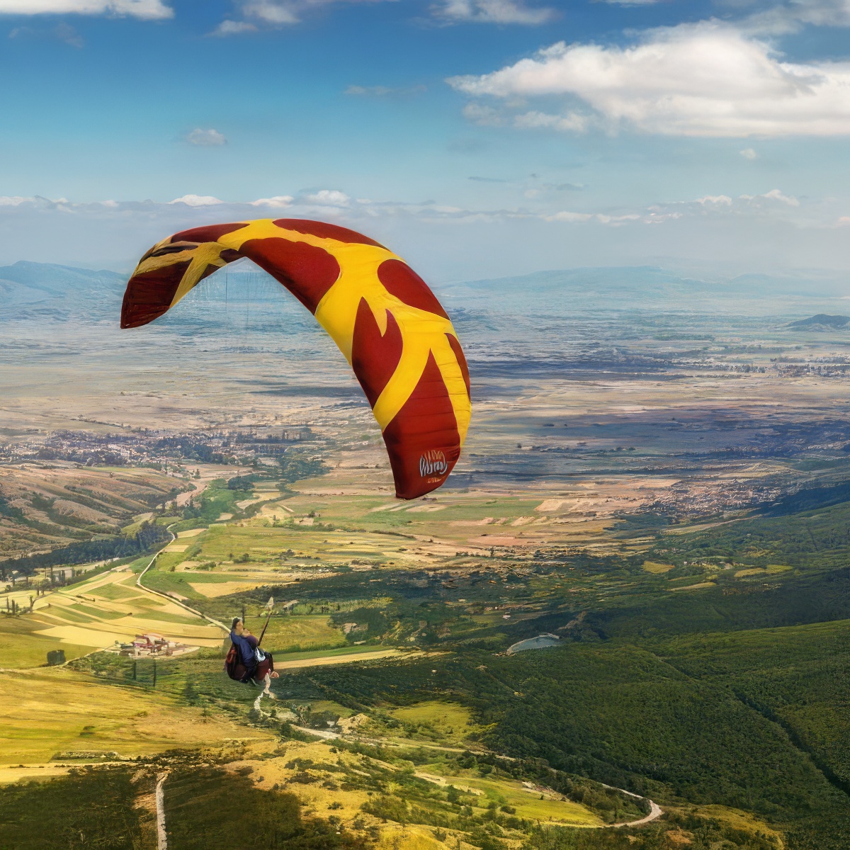 Lot paralotnią dla dwojga z rejestracją video | Katowice