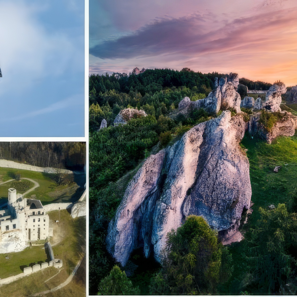 Lot motolotnią | Zawiercie (Jura Krakowsko- Częstochowska)