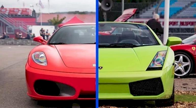 Pojedynek Ferrari F430 vs. Lamborghini | Poznań (Tor Bednary) | Super Cars