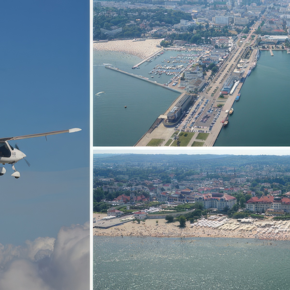 Lot zapoznawczy samolotem ultralekkim | Toruń