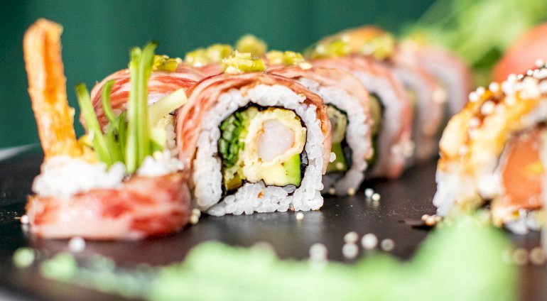 Voucher 150 PLN na sushi z dostawą do domu | Kraków | Sushi Kushi