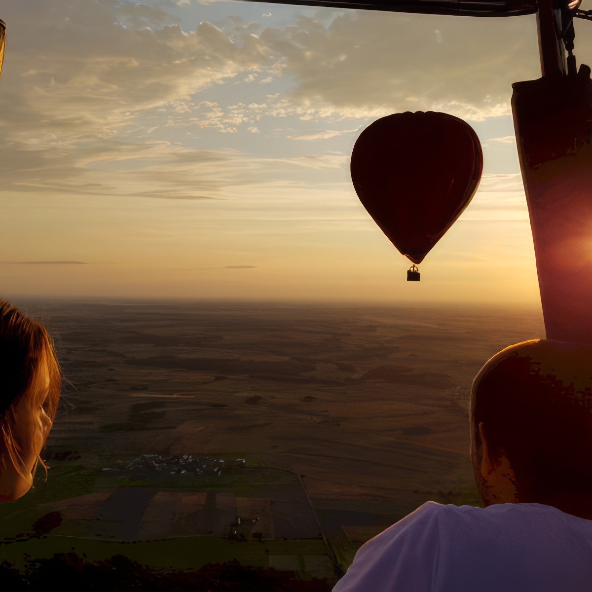 Lot balonem dla dwojga | Dolny Basen Biebrzy (Wizna)