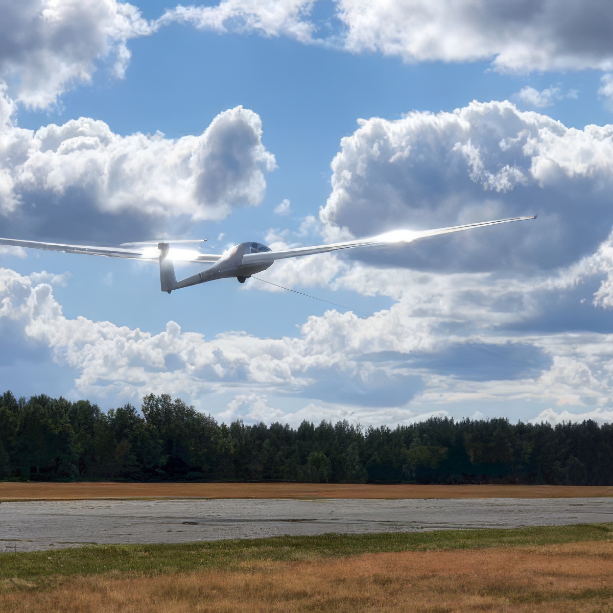 Lot szybowcem | Kaszuby (Borsk)