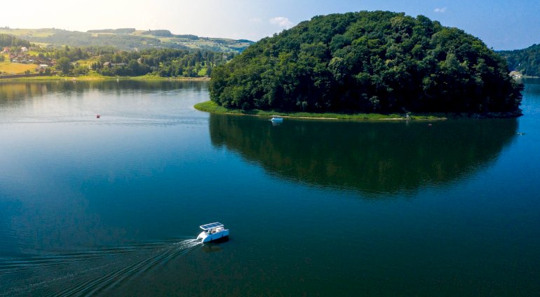 Rejs elektrycznym katamaranem | Nowy Sącz (Gródek nad Dunajcem)