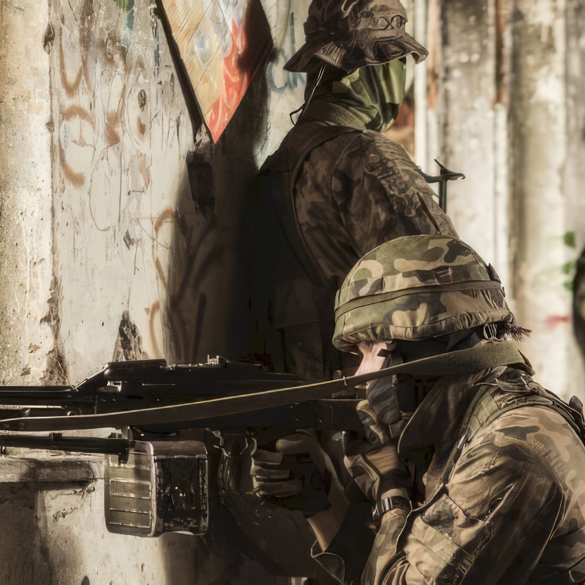 Paintball laserowy nocą | Warszawa