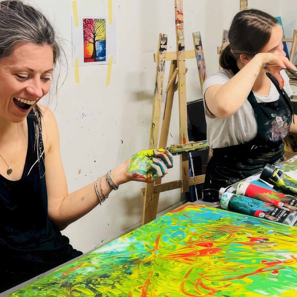 Warsztaty malowania intuicyjnego | Warszawa