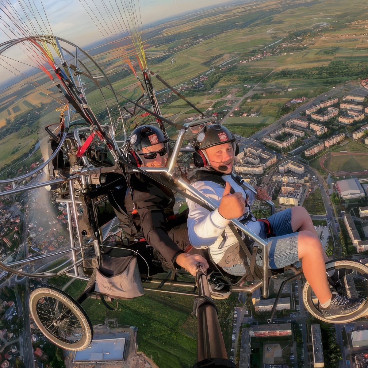 Lot motoparalotnią | Łomża