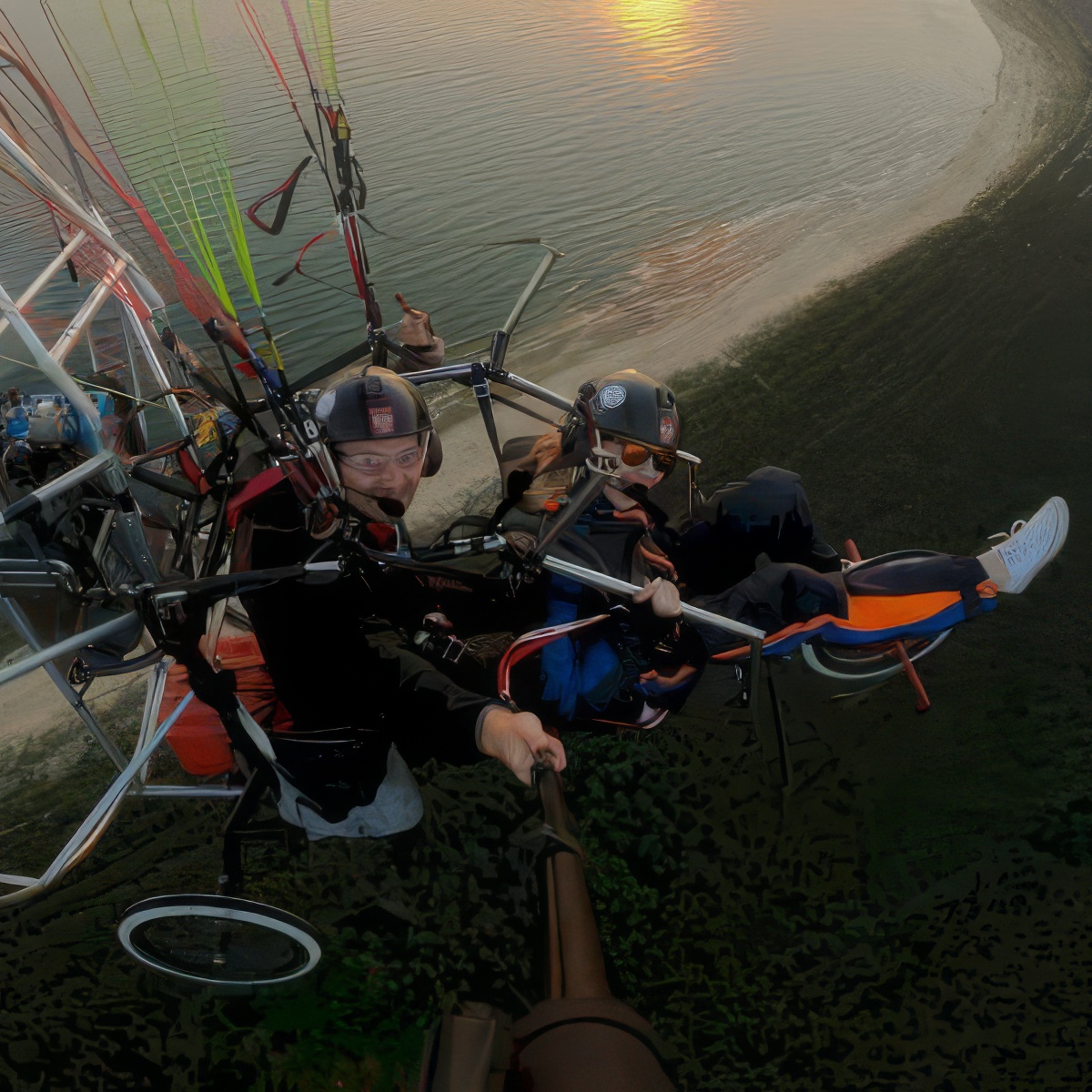 Lot motoparalotnią dla dwojga | Gdańsk