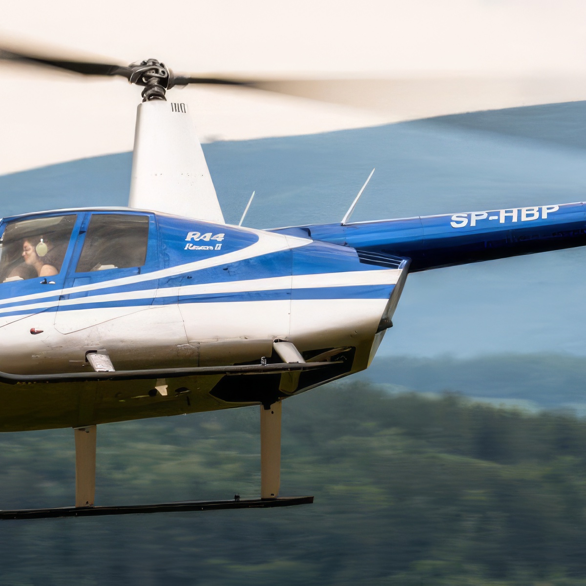 Lot helikopterem | Karkonosze