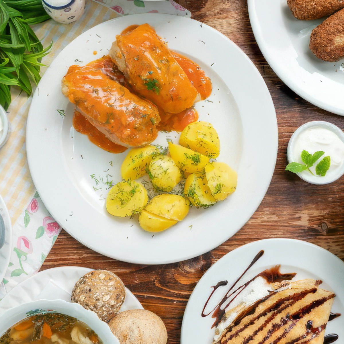 Kolacja we dwoje | Płock (Galeria Mazovia) | Karczma Pod Strzechą