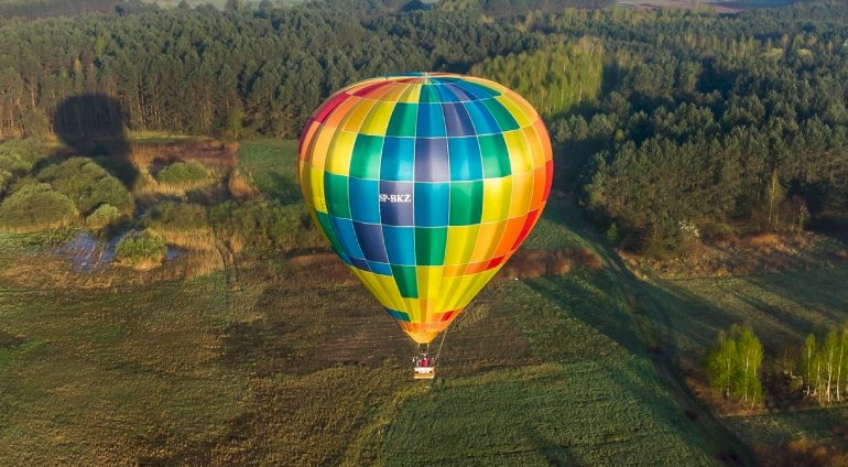 Lot balonem | Sandomierz