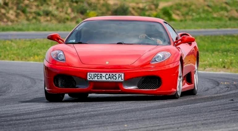 Jazda Ferrari F430 - 1 okrążenie | Wrocław (Tor Krzywa) | Super Cars