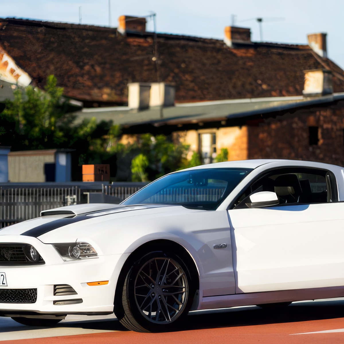 Jazda Fordem Mustangiem ulicami miasta | Bydgoszcz