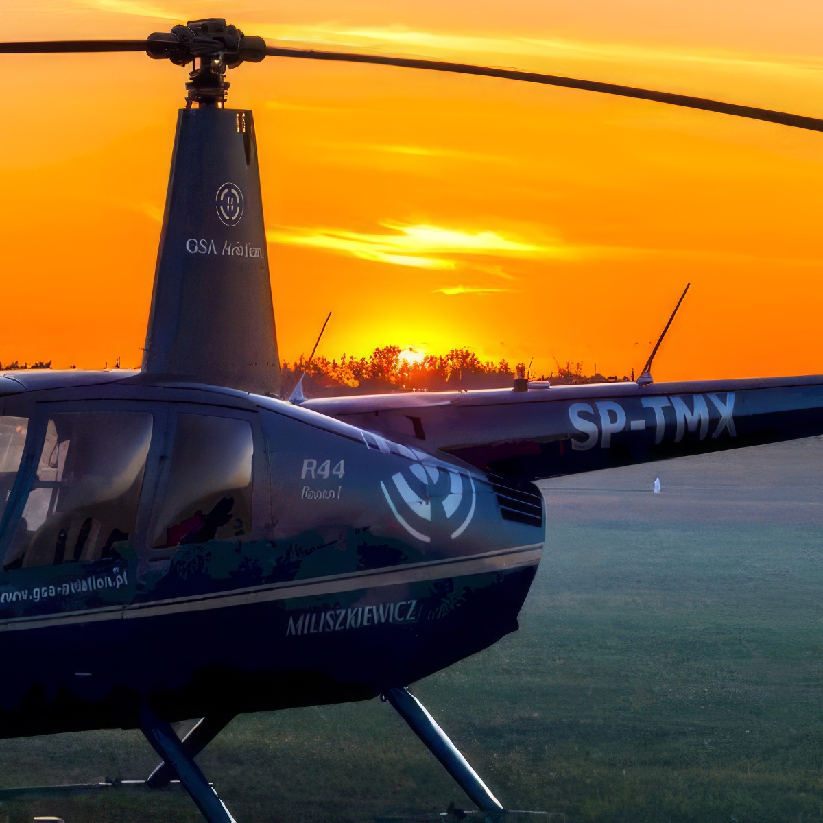 Lot helikopterem | Płock