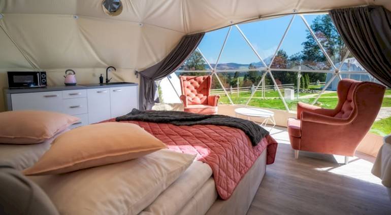 Glamping z widokiem na Tatry Mountain Glamp Poronin | Zakopane (Suche) | Mountain Glamp, Peak Glamp, Diamond Glamp