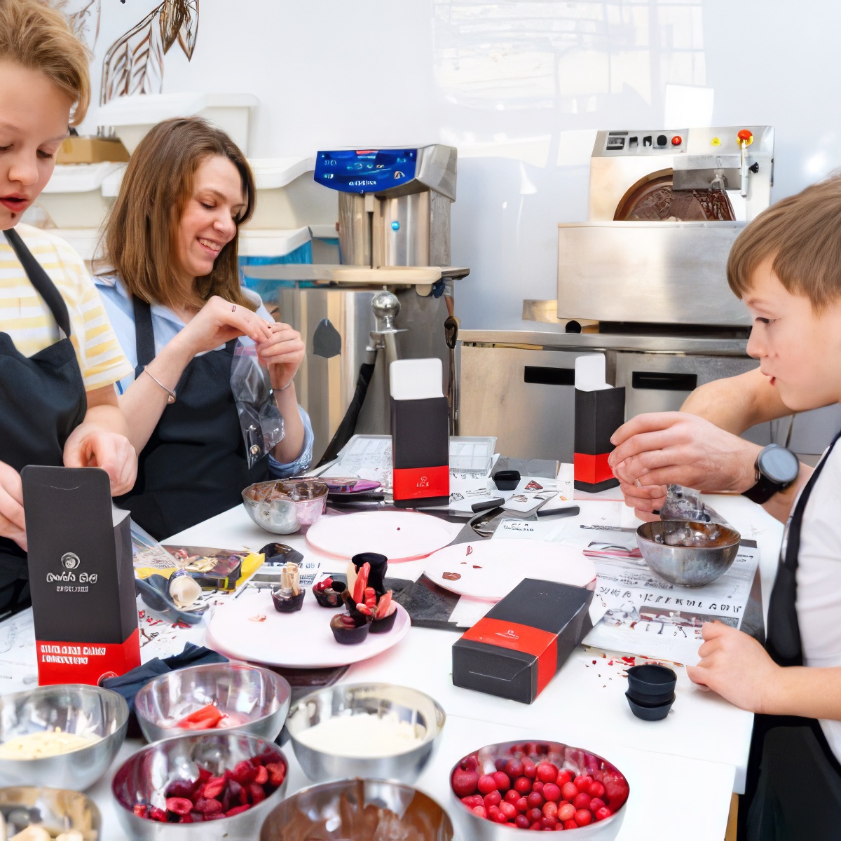 Warsztaty czekoladowe dla dzieci | Warszawa | Manufaktura Czekolady Chocolate Story w Warszawie