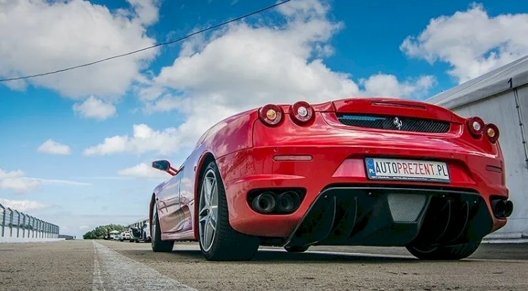 Jazda Ferrari F430 - 1 okrążenie | Warszawa (Tor Słomczyn) | AUTOPREZENT lub Devil-Cars lub Super Cars