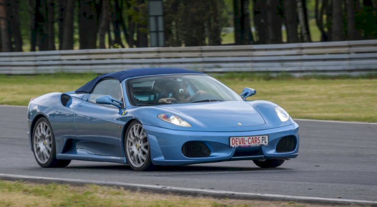 Jazda Ferrari F430 - 3 okrążenia | Warszawa (Tor Słomczyn) | DEVIL-CARS