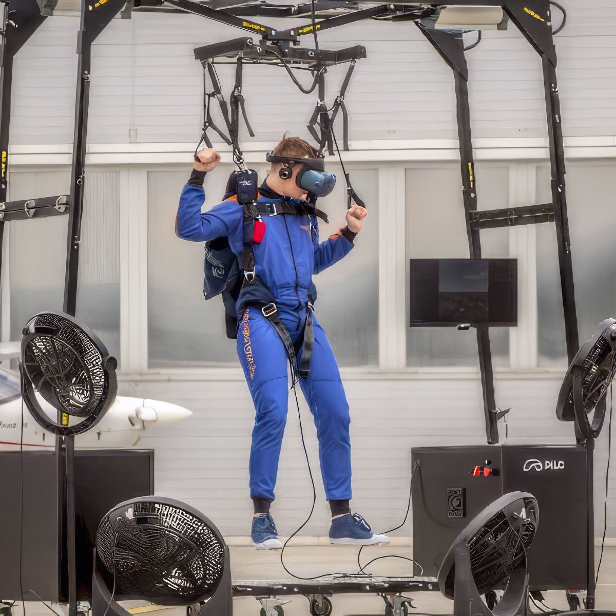 Skok w symulatorze spadochronowym | Warszawa